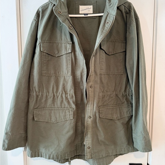 Universal Thread Olive Green Utility Jacket Women’s Large - Picture 2 of 4
